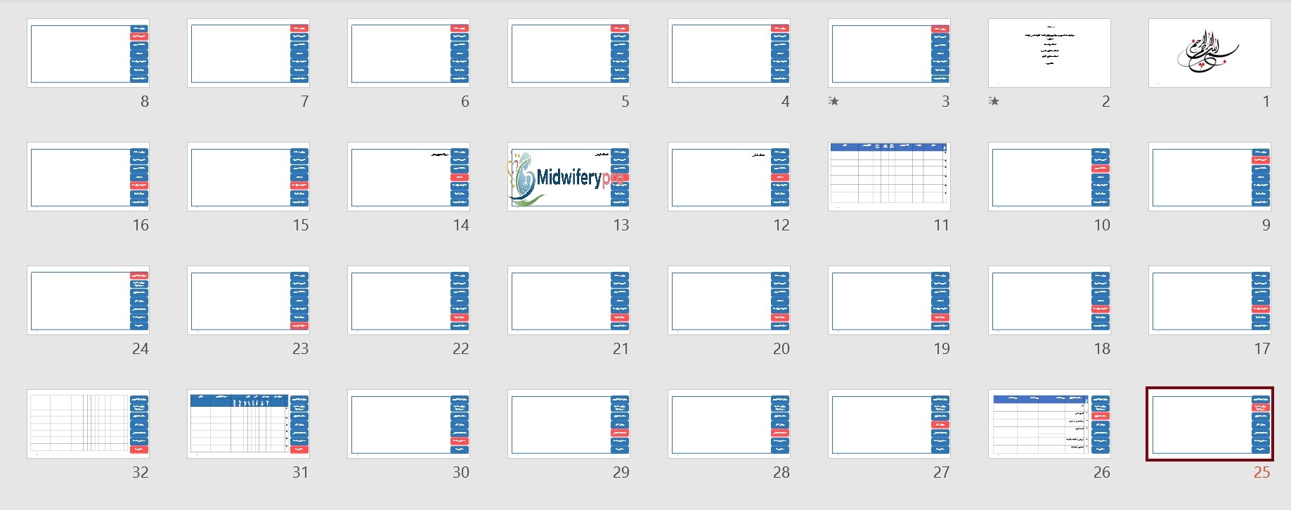 قالب پاورپوینت دفاع