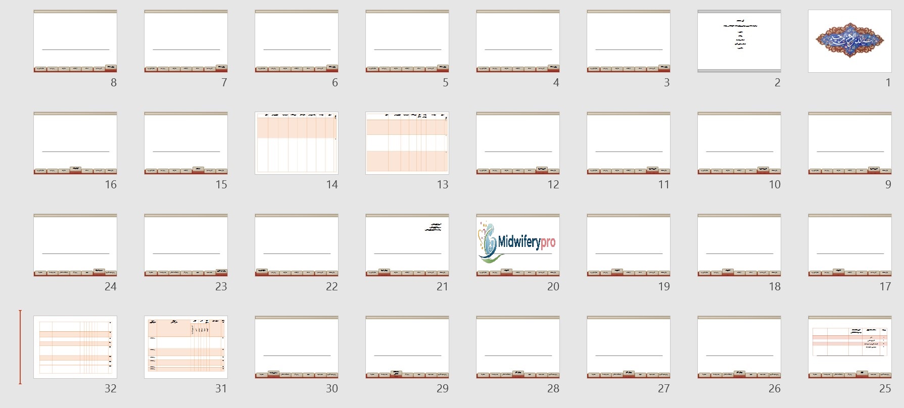 قالب پاورپوینت دفاع